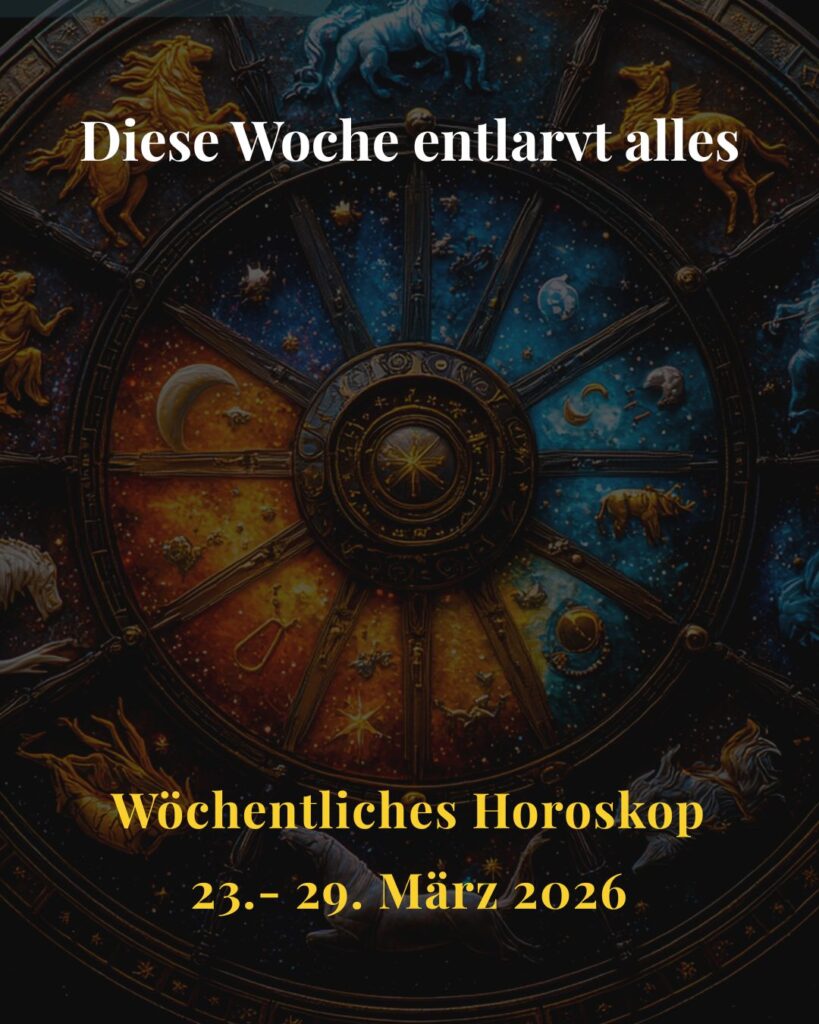 Wöchentliches Horoskop 23.- 29. März 2026