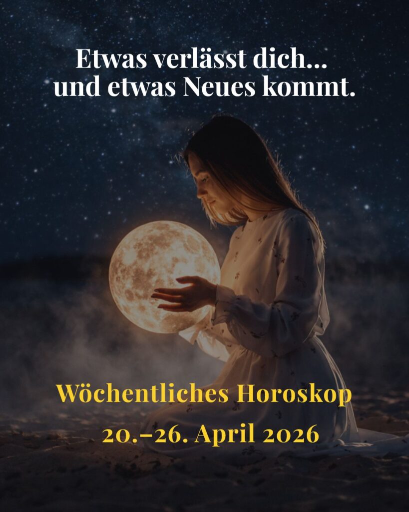Wöchentliches Horoskop 20.–26. April 2026
